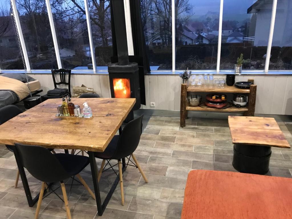 Best Price #3 "La Serre" X4 People Orchamps-Vennes ภายนอก รูปภาพ